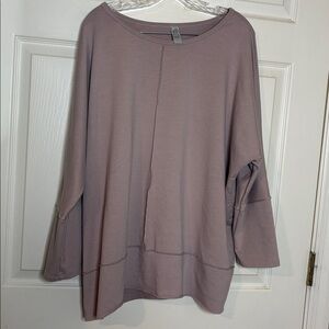 SPANX | Perfect Length 3/4 Dolman Sleeve Top Light Tan